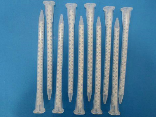 5-17s 50ml কার্টিজ Bayonet স্ট্যাটিক মিশুক ডগা, PP প্লাস্টিকের স্ট্যাটিক অগ্রভাগ