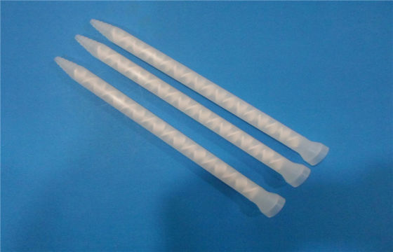 5-17s 50ml কার্টিজ Bayonet স্ট্যাটিক মিশুক ডগা, PP প্লাস্টিকের স্ট্যাটিক অগ্রভাগ