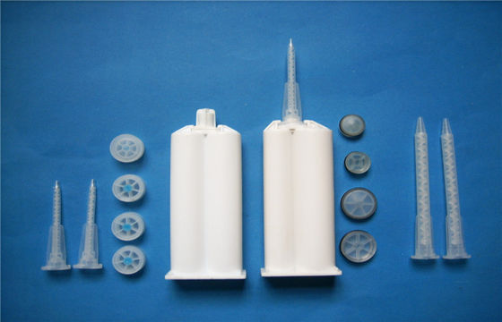 PP উপাদান 50ml (1: 1) Epoxy dispenising দুই উপাদান খালি আঠালো কার্তুজ