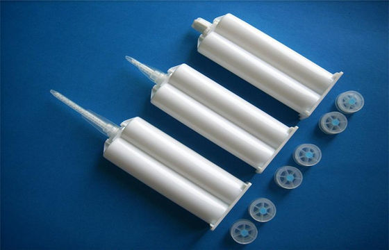 PP উপাদান 50ml (1: 1) Epoxy dispenising দুই উপাদান খালি আঠালো কার্তুজ