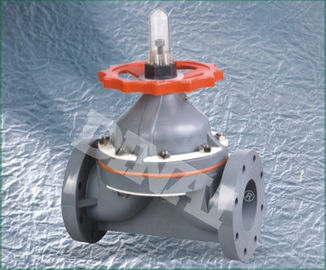 পিপি-জিআর flanged মধ্যচ্ছদা ভালভ PN10, 20mm-280mm